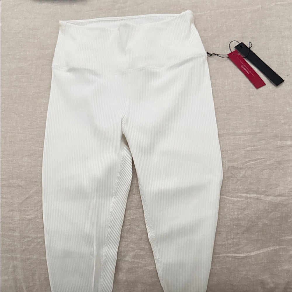 NWT Carbon38 High-Rise Ribbed 7/8 Legging - Picture 4 of 6